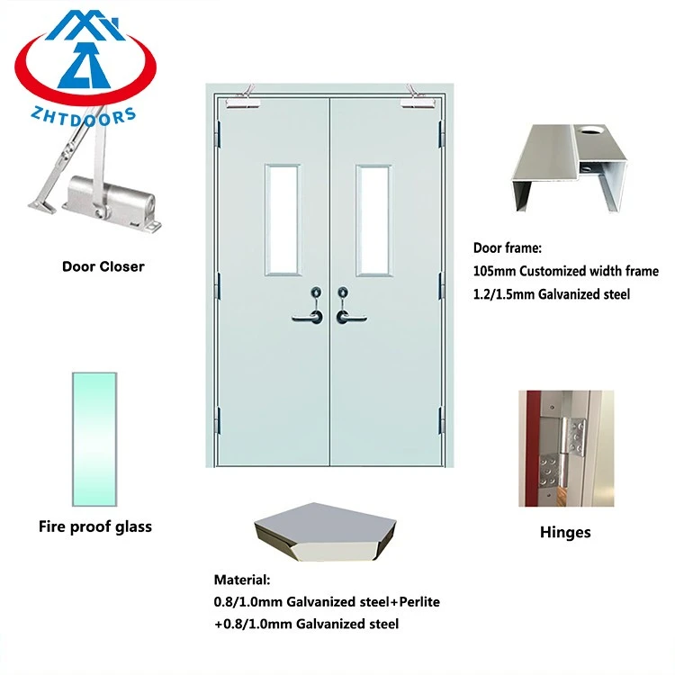 fire rated steel door with window fire rated steel door with window